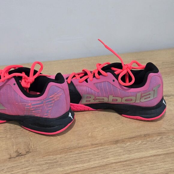 Babolat SFX3 All Court Shoes Junior 5/37 Tennis Jet Mach II Pickleball women 6.5 - Picture 4 of 9